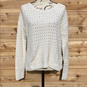 Old Navy Crochet Knit Sweater